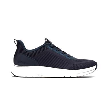 CLARKS MOTION TREK IN CASUAL SHOE-Navy